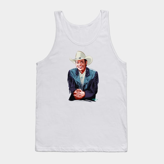 Ricky Van Shelton - An illustration by Paul Cemmick Tank Top by PLAYDIGITAL2020